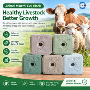 Bloques de Sal Mineral Medicados Gold Coat para Animales, Bloque de Sal de <span class=keywords><strong>Roca</strong></span> de 2 kg para Ovejas, Cabras y Ganado - Product Image 1
