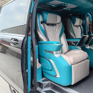 Exklusiver Van Luxus-VIP-Autos itz Ultra weiches Schwamm-LED-Steuerungs system für Mercedes-Benz Sprinter Vito V Klasse V260 W447