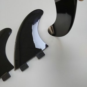 Ensemble d'ailerons souples en TPU, plastique souple, aileron <span class=keywords><strong>de</strong></span> <span class=keywords><strong>planche</strong></span> <span class=keywords><strong>de</strong></span> surf, gouvernail à queue souple, taille G5, <span class=keywords><strong>Wakeboard</strong></span> surf Tri Fins - Product Image 2