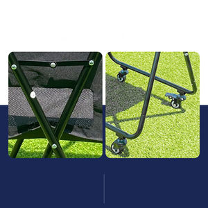 Promotie-aanbieding: Draagbare opvouwbare opbergwagen voor het verzamelen van ballen, grote capaciteit, kleine wagen - Product Image 5