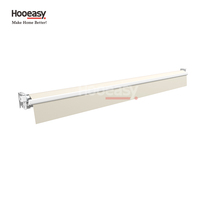 Auvents rétractables manuels en aluminium réglables pour balcon et jardin Hooeasy