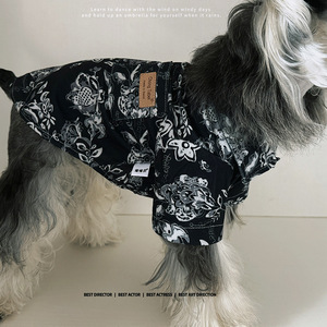 Bei vestiti di tendenza Hawaii stampati per cani per cuccioli di medie dimensioni Schnauzer <span class=keywords><strong>Beagle</strong></span> Yuppie graziosi vestiti per cuccioli camicia - Product Image 1