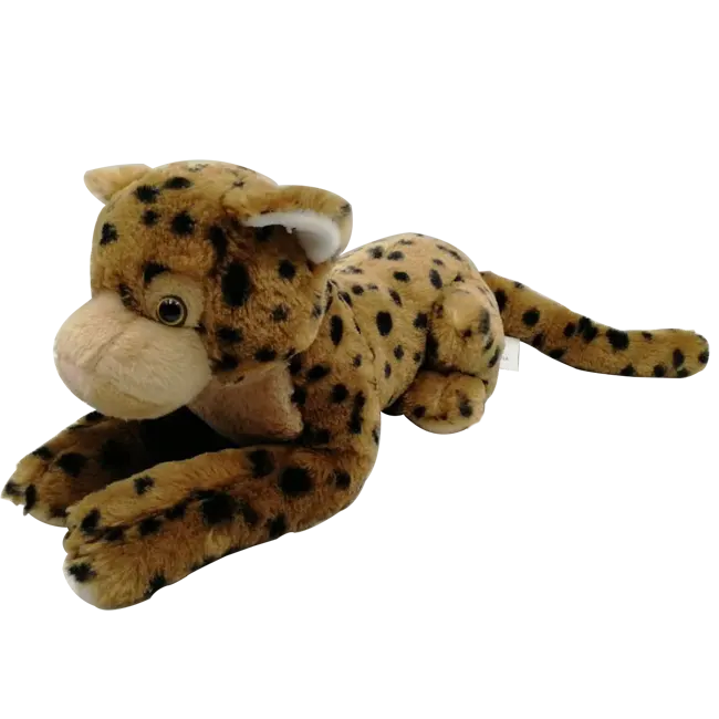 Bán Buôn OEM/ODM Nhồi Bông Dễ Thương Mềm 14 Inch Cheetah Plush Gối