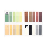 Etiquetas Adhesivas con Índice para Mascotas, Notas Adhesivas, Etiquetas de Recompensa, Puntos Clave, Color Transparente, Etiquetas de Instrucciones para Uso en Oficina