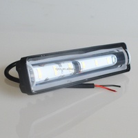 6 pouces Type droit LED lampe de travail 9-30V antibrouillard auxiliaire pour moto hors route 6LED système d'éclairage extérieur de voiture de jour