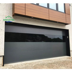 <span class=keywords><strong>Porte</strong></span> <span class=keywords><strong>sectionnelle</strong></span> en verre sans cadre robuste offrant une éclairage diffuse douce - Product Image 3
