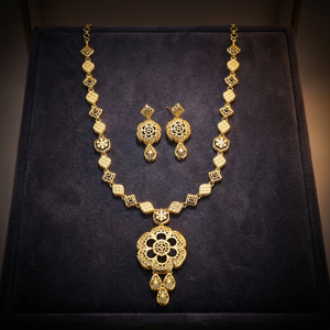 Joyería al por Mayor: Juego de Collares Cortos de Latón con Baño de Oro 14K/18K/24K, Diseño Turco Tradicional, Joyería de Moda, Oro Joyería - Product Image 1