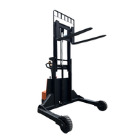 Chariot élévateur tout électrique 2T 2,5T 3T pour utilisation tout-terrain en extérieur et en intérieur, équipement de superposition de précision, transpalette tout-terrain