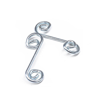 S Hình Suối Nước OEM Tùy Chỉnh Thép Không Gỉ Hình Suối Nước Pin Liên Hệ Với Mùa Xuân Cho Đồ Chơi - Product Image 1