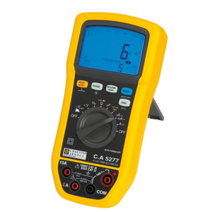 Instrumento de Medición Eléctrica True RMS Chauvin Arnoux CA 5277, 1000V 10A TRMS AC AC+DC para Uso Industrial - Product Image 5