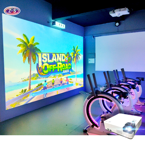 Vélo d'Appartement Intelligent avec Affichage Immersif et Modes Multijoueurs Dynamiques - Système de Cyclisme en Salle avec Projection AR - Modèle ZS-IP039012 - Product Image 1