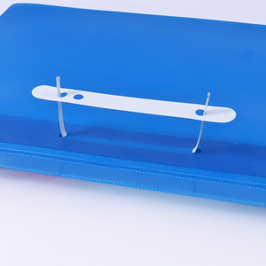 <span class=keywords><strong>Classeur</strong></span> en plastique Foska Classic Bold Color, reliure solide, couverture transparente, design durable, attaches en PP pour documents - Product Image 5