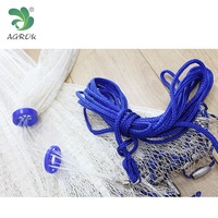 AGROK Prix de gros Filet de pêche pour appât facile à lancer à la main Filet de pêche multifilament solide en nylon