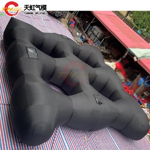 LASERSPORTS TOUR Étiquette de labyrinthe gonflable portable unisexe avec kits de réparation de souffleur inclus pour une utilisation sur un terrain de jeu - Product Image 2