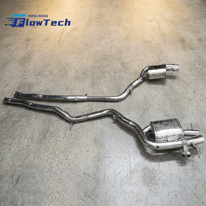 Système d'échappement cat-back à soupapes haute performance pour Mercedes-Benz W223 S400/S450 3.0T en acier inoxydable 304 - Product Image 5