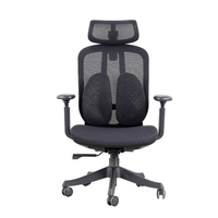 Chaise de jeu/de bureau ergonomique moderne en gros, appui-tête 3D réglable, maille respirante, soutien lombaire auto-ajustable, certifiée