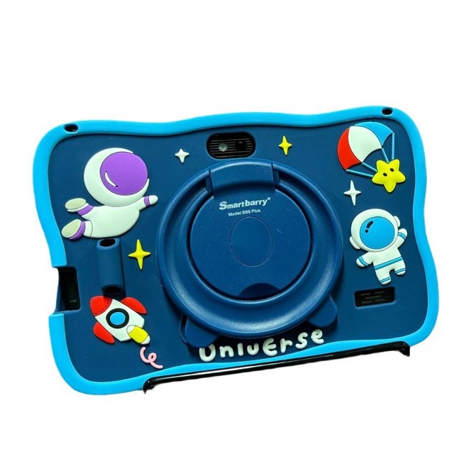 2025 Super Cheap 7-inch Rugged Kids Tablet Android 12 Learning Gaming Tablet Anti-drop with Silicone Wifi Tablet for Children
