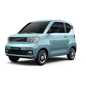 2022 Most Popular In China New Energy EV Macaron Vehicles 5kw 60v Mini Car Wuling Hongguang EV Electric Car In Stock