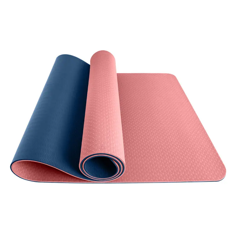 Tập luyện Yoga Mat sinh thái thân thiện thể thao Phụ nữ bộ đệm thiết bị tập thể dục TPE Yoga Mat