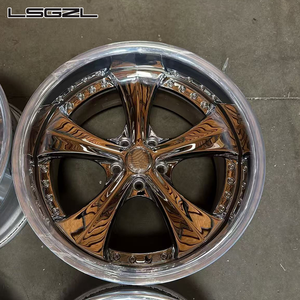 LSGZL 2/3 pièces 17 18 19 20 pouces Poli/brossé 5X130 5x120 5x114.3 Jantes forgées de luxe pour Lexus BMW Audi Toyota - Product Image 3