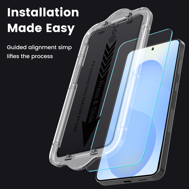 Diy Dust Free Alignment Tool Anti Blue Light 9H 3D Curved Tempered Glass Screen Protector Installation Kit Full Mobile Phones