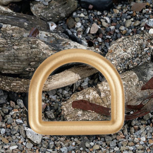 DECORチャンピオンメタルカスタムステンレススチールDリング各種サイズペットハーネスカラー重工業DK07 - Product Image 3