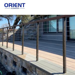 Barandilla de cable de acero inoxidable de alta resistencia Kit completo de barandilla de cable con postes Hardware Pre Easy DIY Install - Product Image 6