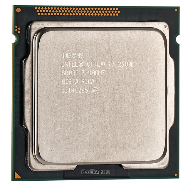 For Intel Core I7-2600K 3.4GHz SR00C Quad-Core LGA 1155 CPU I7 2600K Processor