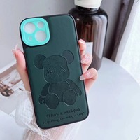 Coque de protection multicolore en cuir motif anime pour iPhone 11 12 13 14 15 16 17 18 Pro Max et Samsung