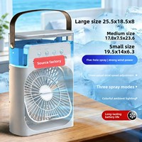 Ventilateur USB compact, portable, silencieux, 3 vitesses, longue durée de vie de la batterie, matériau plastique