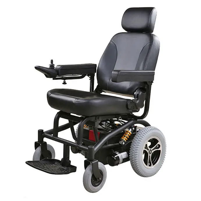 Sweetrich Роскошная дорожная инвалидная коляска для тяжелых условий 24 в 320 Вт электрическая инвалидная коляска с электроприводом SW1102