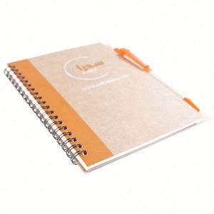 China Factory Supplies Colorful Promotional Spiral Paper <b>Notebook</b> Journal Agenda Daily Planner with Pen Silk Screen Printed - Product Image 4