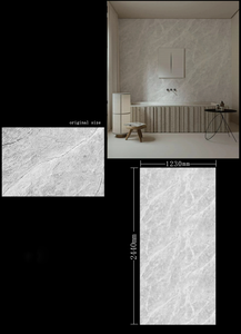 Hiện đại <span class=keywords><strong>3D</strong></span> in UV mạ vàng cao bóng đá cẩm thạch PVC Veneer Bảng điều chỉnh không thấm nước âm thanh hấp thụ hộ gia đình phòng tập thể dục nền - Product Image 5