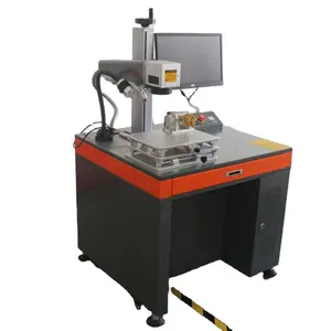 Portable small fiber laser 20w 30w 50w 100w Max Raycus JPT cnc desktop color fiber laser marking machine price for metal sale