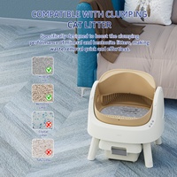 Litière automatique pour chat AutoScooper 11, très vendue, nettoyage facile sans effort, matériaux écologiques, contrôle des odeurs, pour toutes les races de chats
