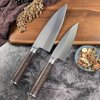 Couteau de chef professionnel japonais Deba pour sashimi, couteau de boucher pour tête de saumon, en acier inoxydable et résine, durable, pour sushi