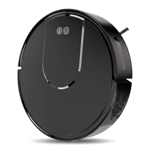 Black Smart Robot Vacuum Cleaner Battery-Powered Sleek Three-in-One Sweep <b>Mop</b> Suction App Control Auto Recharge Hotel Household - Product Image 1