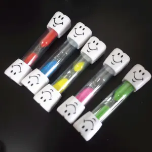 Happy Molar Sand Timer Großhandel Zeit Timer 3 Min Kunststoff Sanduhr Günstige Git Zahn Sand Timer