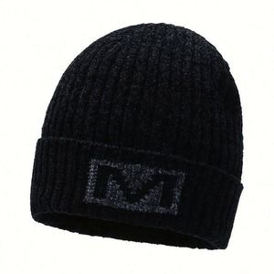 Wholesale Unisex Soft Winter <b>Hat</b> Cap Custom Logo Acrylic Knitted Cuffed Beanie <b>Hats</b> - Product Image 6