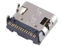 Connecteur femelle USB Type-C 16 broches, prise 5A, montage sur circuit imprimé SMT, haute vitesse, JIATEL