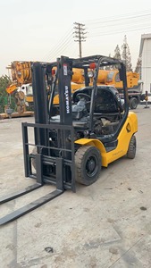 Komatsu FD30 Used Diesel <b>Forklift</b> 4WD Rough Terrain Solid Tires 3-Ton Capacity Imported From Japan 2023 - Product Image 5