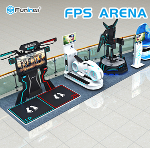 9D VR 2 asientos <span class=keywords><strong>cine</strong></span> VR FPS Arena disparar juegos VR con 2 jugadores - Product Image 4