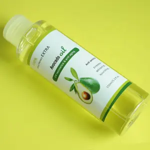 Olio essenziale di Avocado puro biologico naturale al 100% di vendita caldo ideale per la cura della pelle massaggio spa Oil Body