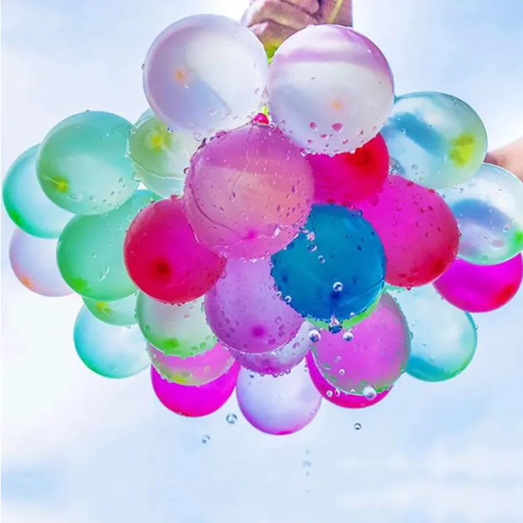 Balões de água para enchimento fácil de, venda por atacado, balões de água maluco com 3 pacotes