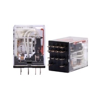 Relais de puissance OMRON MY2N-GS-R DPDT 10A 250VAC avec indicateur LED, montage sur prise, 2 pôles, série MY-GS, prix négociable