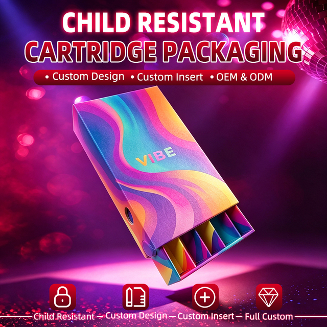 OEM Child Resistant Premium Rigid Paper Packaging Boxes Sponge Lining Matt Lamination 5 Pack King Medium Small Size Cigarette