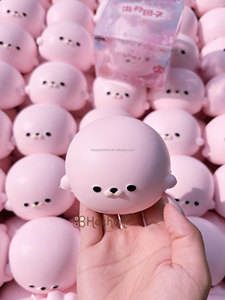 ของเล่นบีบ Hachimi Moist Finger Suction แบบค่อยๆคืนตัว ของเล่นบีบเนื้อนิ่มรูปอาหาร ของเล่นบีบคลายเครียด ของเล่นบีบเค้ก รูปซีลขนาดเล็ก - Product Image 5