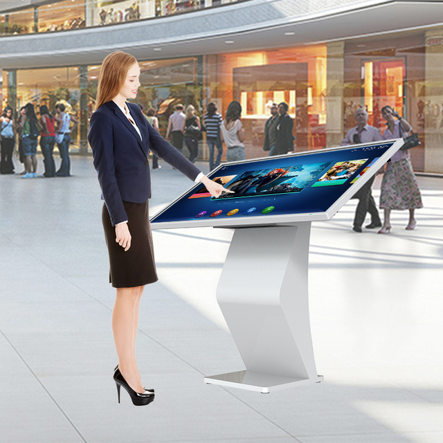 32 Inch 2K UHD Window Os/Android Wifi Pc Touch Screen Monitor Kiosk Screen IR Touch Lcd Display Digital Signage Monitor