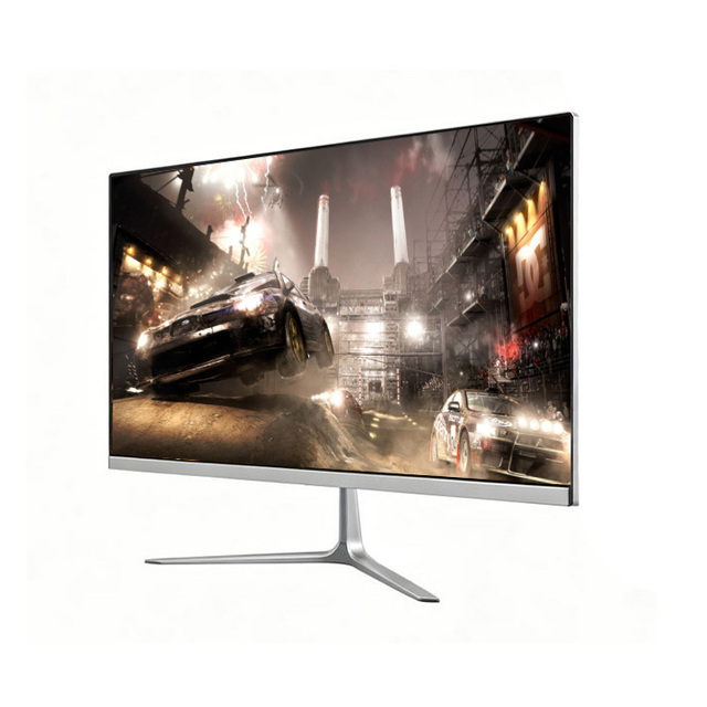 Flat Screen Frameless 24inch Gaming Monitor 1080P PC Display for HDMI Interface for Desktop