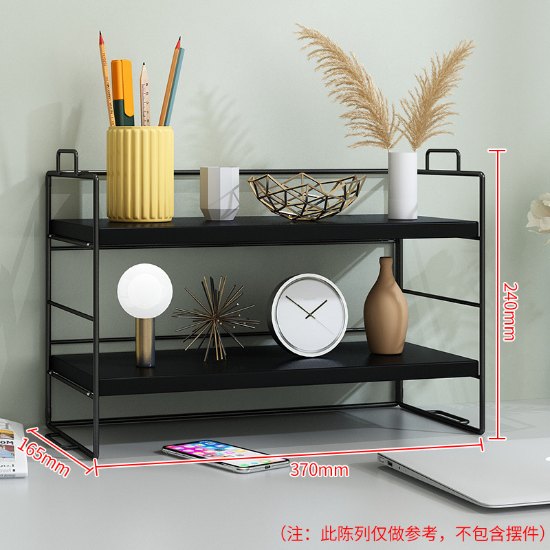 Double-layered - Black frame, black
